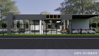 高級品牌汽車銷售展廳設計公司裝修效果圖