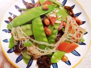 下飯神器清脆爽口的雜拌荷蘭豆，拌飯還能吃三碗