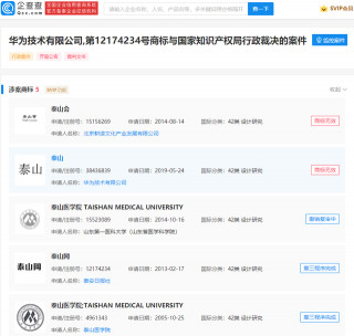 華為訴爭“泰山”商標被駁回，旗下有泰山 ARM 服務器