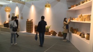 博白編織工藝品亮相首屆廣西家具家居博覽會