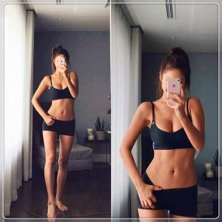 44歲翹臀女神堅持健身，身材火辣似少女