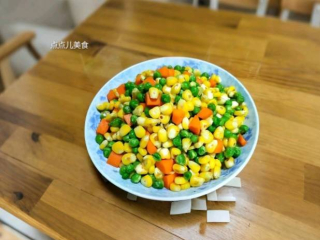 這三種食材簡直是絕配，健脾養胃、防便秘，鮮嫩營養好滋味，上桌孩子搶著吃_青豆_胡蘿卜_步驟