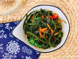 凉拌海带丝，这一步千万不能少，但10个人做9个错，难怪不香不脆