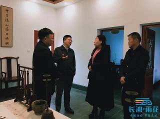 積極推進長株潭一體化南部融城片區文旅融合 市文化旅遊廣電局調研組來雨花區跳馬鎮調研