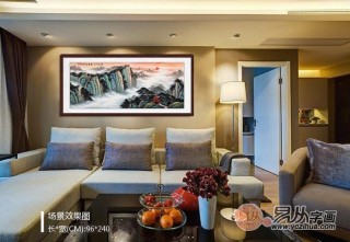 家居應該掛什麼裝飾畫？山水畫幫你打造高品位的生活！
