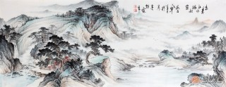 書房壁畫 藝術氛圍滿滿 還得選這些山水畫