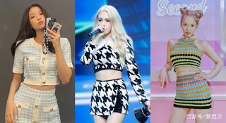 韓國女星流行把洋裝剪成兩截，Jennie昭彌性感靠它，水桶腰也不怕