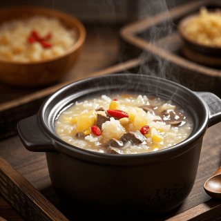 眾道妙方寶寶冬日養生食療篇——銀杞明目粥_枸杞_銀耳_姜性溫