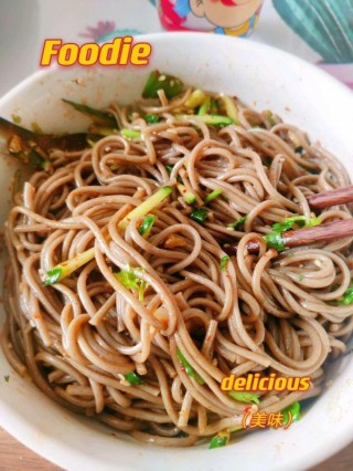 料足口感好，你一定喜歡的涼拌蕎麥面