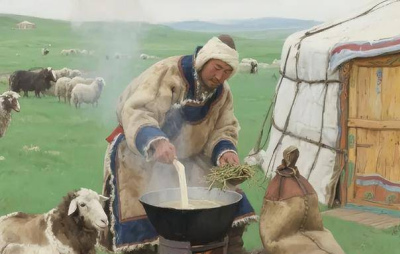 蒙古人全家都睡在蒙古包，他們怎麼洗澡上廁所？當地姑娘道出實情_生活_遊牧_文化