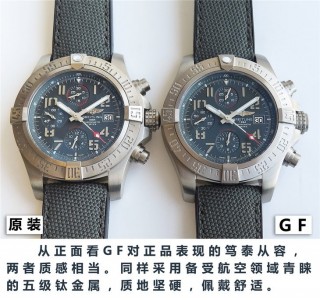 真假對比GF百年靈（Avenger Bandit）復仇者戰機VS原裝正品