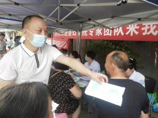 義診服務進社區 真情築牢健康牆——陝西省漢陰縣婦幼保健院義診走進雙星村