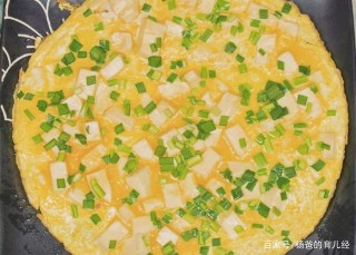 分享一款美味的豆腐烘蛋，嫩滑爽口，簡單營養，適合孩子的美食