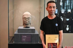 “山西村民挖出1400年前佛首”：已身首合璧，村民獲獎10000元_汾陽_東趙村_造像