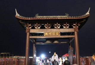 江西贛州，回家之前最後一站（古浮橋）_貢水_城牆_交通