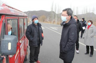 延慶區委書記穆鵬檢查煙花爆竹禁放、旅遊接待秩序等工作