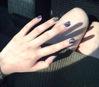 顯白貓眼，這樣的美甲來一筐，謝謝。