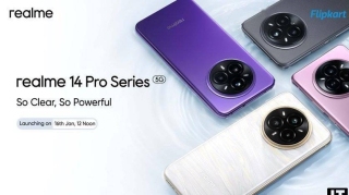 首款遇冷變色設計手機，真我 14 Pro系列官宣 1 月 16 日海外發布_realme_卡內爾_齋浦爾