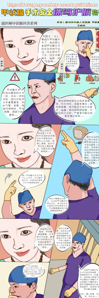 【優秀科普作品展播】一圖讀懂《甲狀腺癌手術的安全