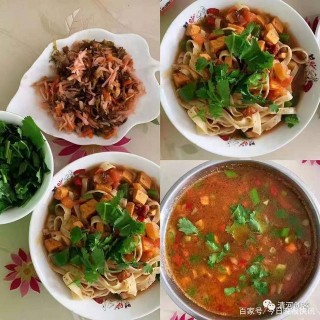 鄉村美食擀豆面