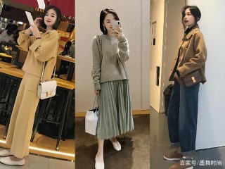 女人精致點才好看，秋冬季輕熟風穿搭，清雅溫柔的感覺好極了