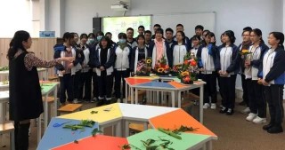 重慶市教育考察團一行到華陽中學進行心理健康暨生涯規劃教育交流