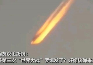 美國出現神秘發光火柱，是航跡雲還是核彈外星人？對天氣有影響嗎