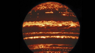 用該技術拍了一張木星的紅外照片，在哪拍的？很特別嗎？