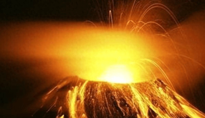 火山噴發廣泛分散，火山碎屑空落物質，噴發年齡時間受古地磁約束
