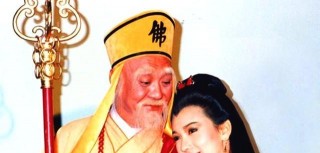 經典電視劇幕後花絮老照片，圖1白素貞和法海親密照，圖6唐僧補妝