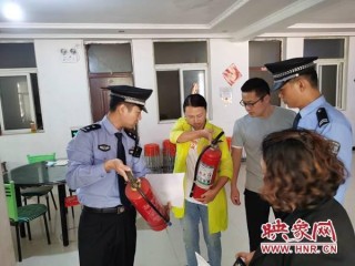 遂平縣嵖岈山風景區派出所開展“中秋、國慶”節前旅遊景區安全檢查工作