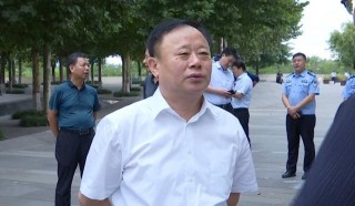 臨淄：朱正林視察第十七屆齊文化節現場籌備情況