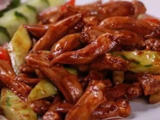 醬爆鴨舌，乾鍋開背蝦，爆炒魷魚這幾道家常菜的做法
