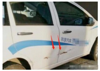 女司機開共享汽車逆行，掉頭時多次撞車，網友們憤怒了