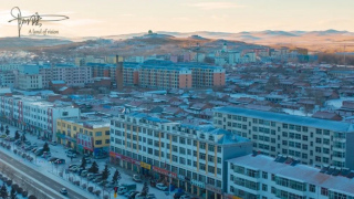 在冬天穿梭於內蒙古的各個城市，可以感受到與眾不同的一路冰雪