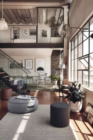 看了這套loft，你也會成為紅藍粉 |【小戶型也有春天】系列