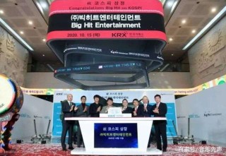 IPO首日跌破開盤價，但Big Hit娛樂的市值頹勢早有苗頭
