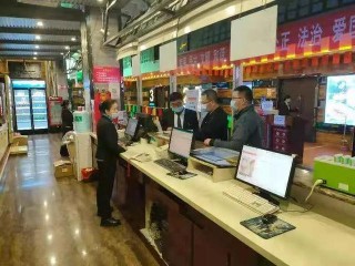 蒲城縣文化市場綜合執法大隊夜查文化旅遊市場常態化疫情防控暨冬季消防安全工作
